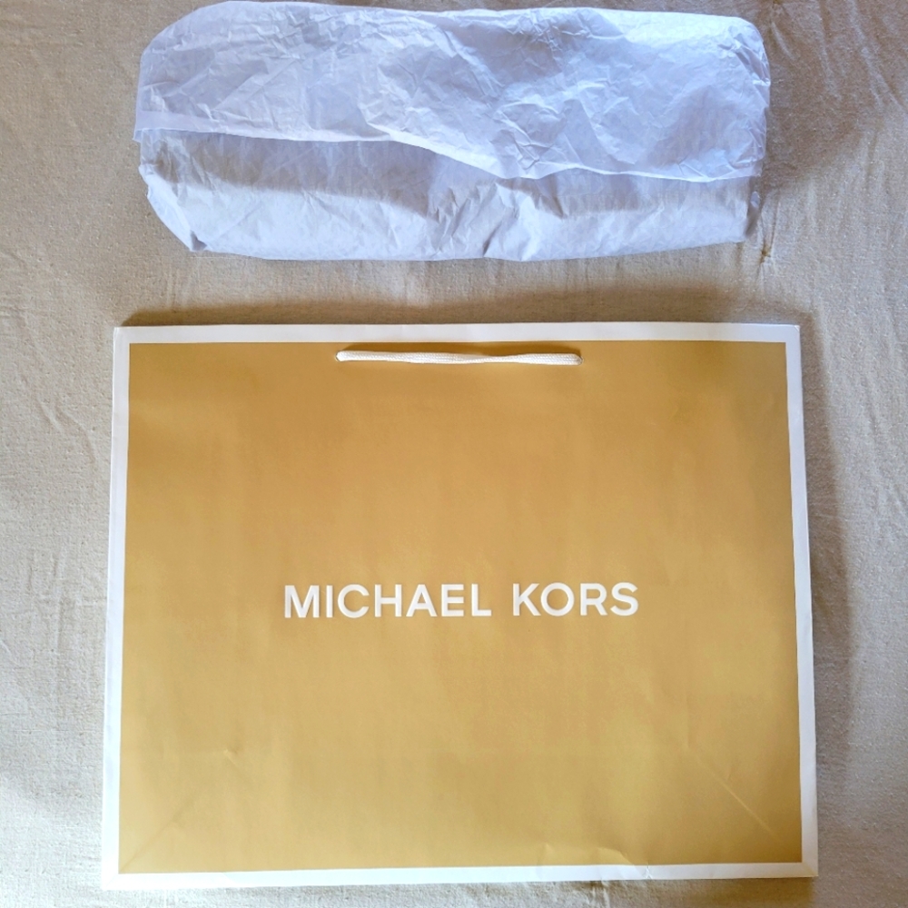 Michael Kors gift bag and paper